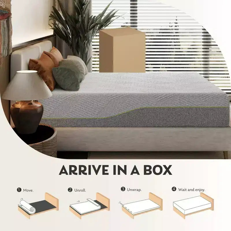 Ego 14 Medium Green Tea Adaptive Memory Foam Mattress