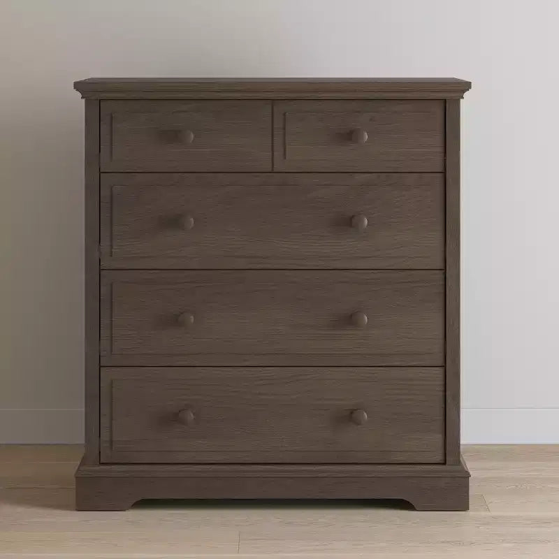 Child Craft Universal Select 4 Drawer Dresser for Nursery or Bedroom, Plenty of Storage, Anti-Tip Kit Included to Prevent Tipping, Baby Safe Finish