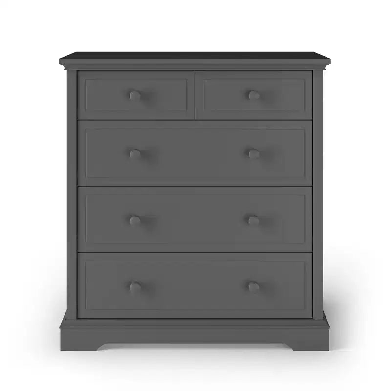 Child Craft Universal Select 4 Drawer Dresser for Nursery or Bedroom, Plenty of Storage, Anti-Tip Kit Included to Prevent Tipping, Baby Safe Finish