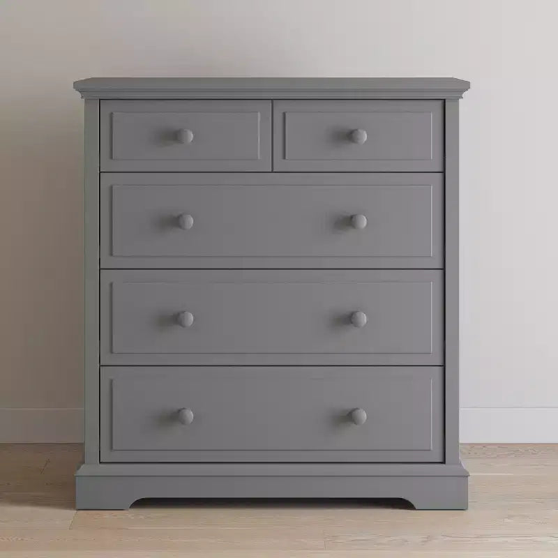 Child Craft Universal Select 4 Drawer Dresser for Nursery or Bedroom, Plenty of Storage, Anti-Tip Kit Included to Prevent Tipping, Baby Safe Finish