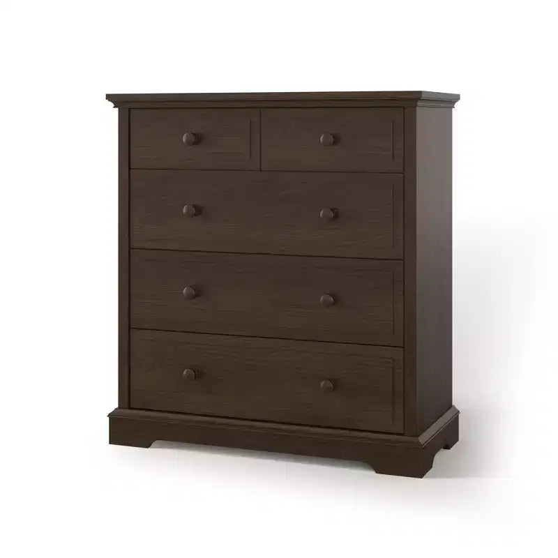Child Craft Universal Select 4 Drawer Dresser for Nursery or Bedroom, Plenty of Storage, Anti-Tip Kit Included to Prevent Tipping, Baby Safe Finish