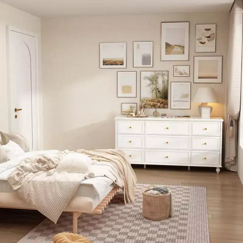 Famapy Nine - drawer Dresser: Exquisite Craftsmanship Meets Ample Storage