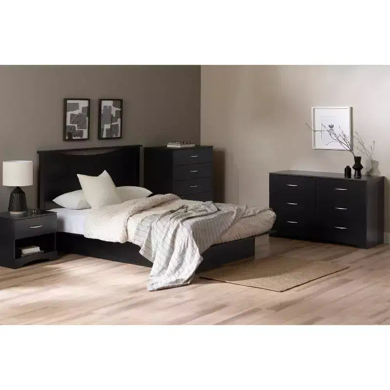 HomeStock'step One 6-Drawer Double Dresser
