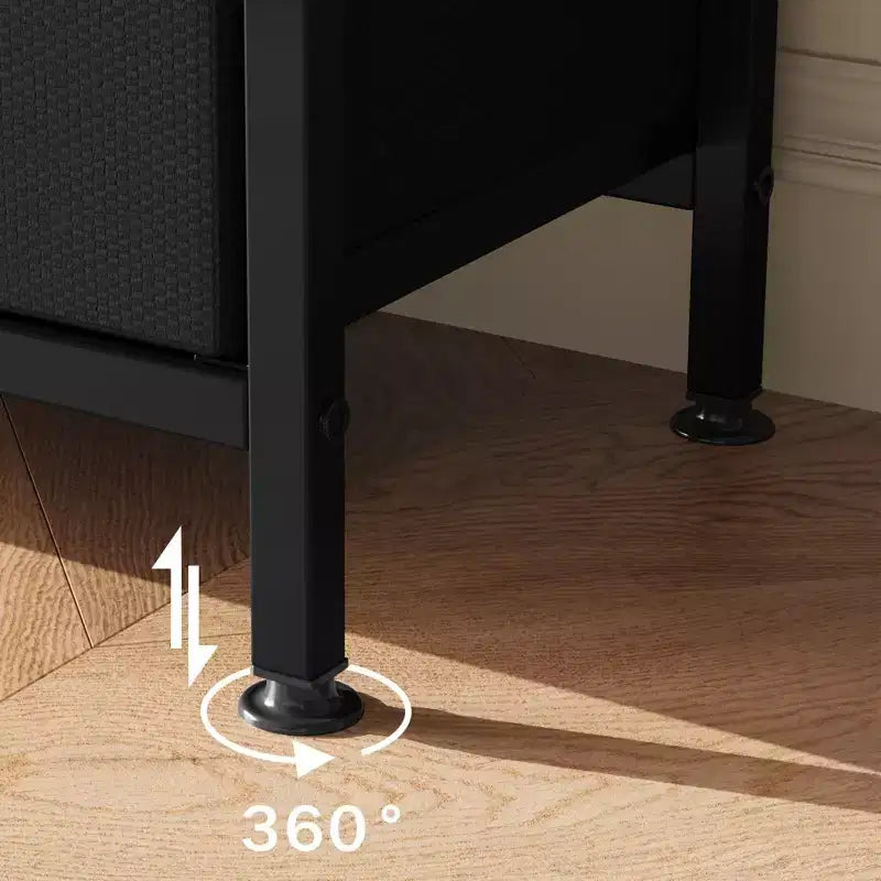 TROPOW TV Schrank, Lowboard, TV Bank, Fernsehtisch Aus Holz, TV Board, Fernsehschrank Mit 2 Schubladen , TV Regal fr Fernseher Bis Zu 55 Zoll