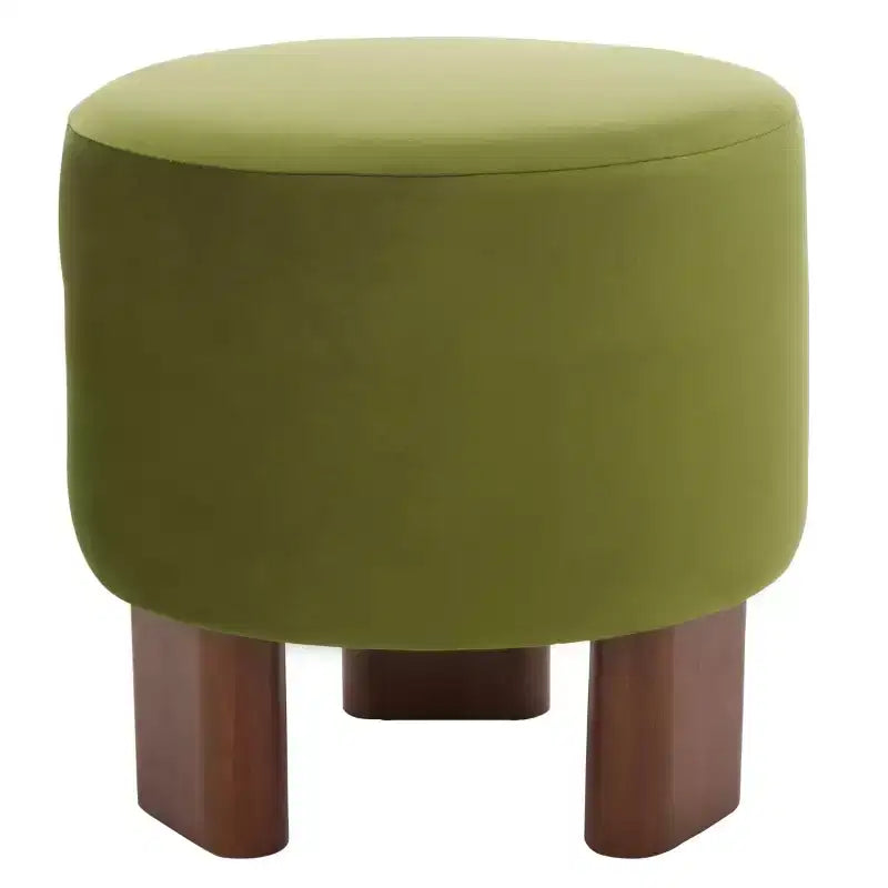 Mista Ottoman With Wood Legs - OTT1310 - Safavieh