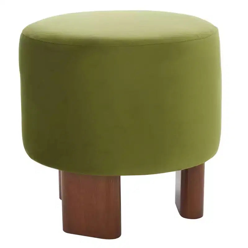 Mista Ottoman With Wood Legs - OTT1310 - Safavieh