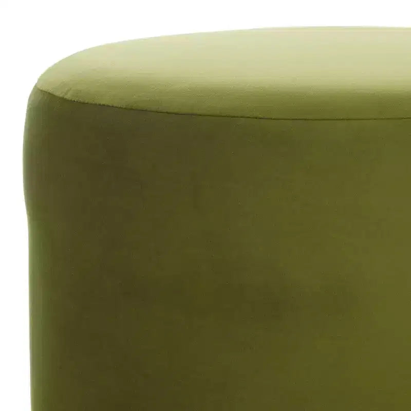 Mista Ottoman With Wood Legs - OTT1310 - Safavieh