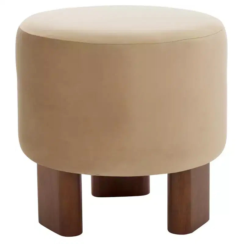 Mista Ottoman With Wood Legs - OTT1310 - Safavieh