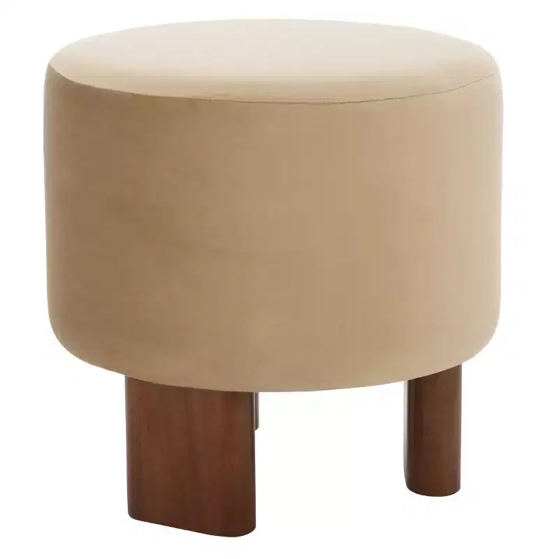 Mista Ottoman With Wood Legs - OTT1310 - Safavieh