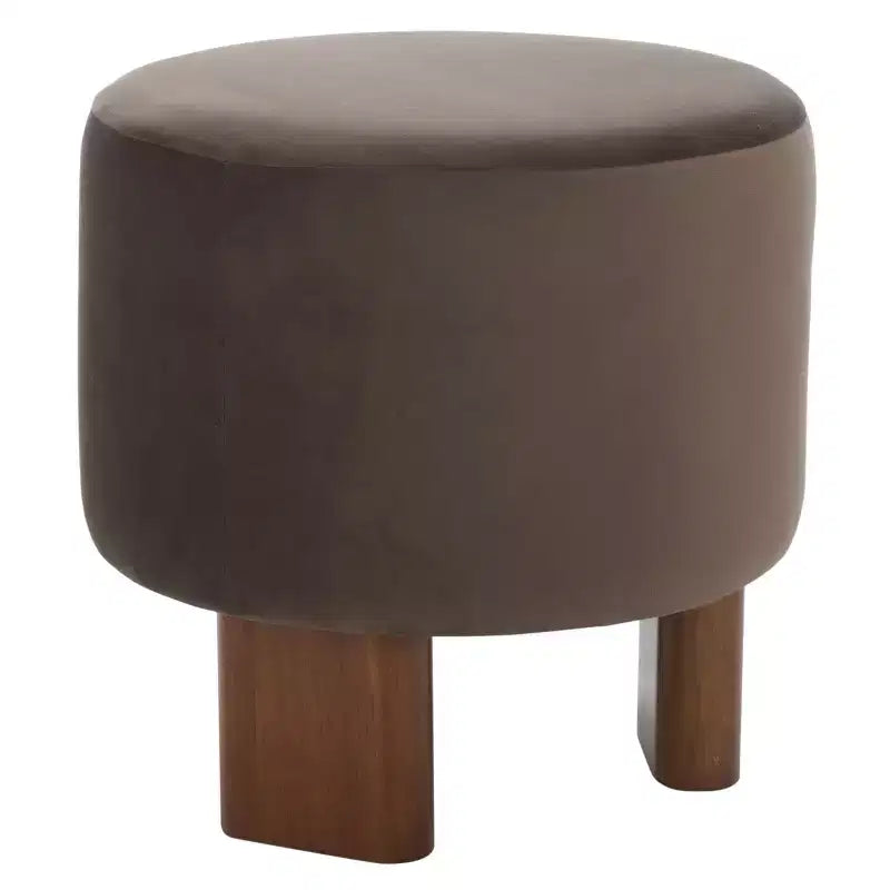 Mista Ottoman With Wood Legs - OTT1310 - Safavieh