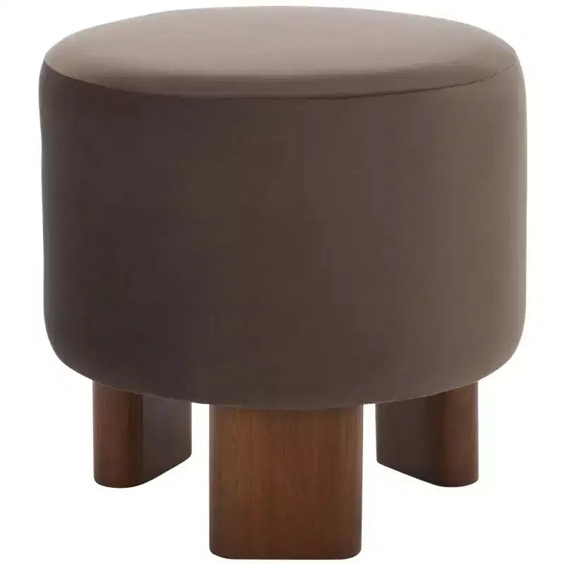 Mista Ottoman With Wood Legs - OTT1310 - Safavieh