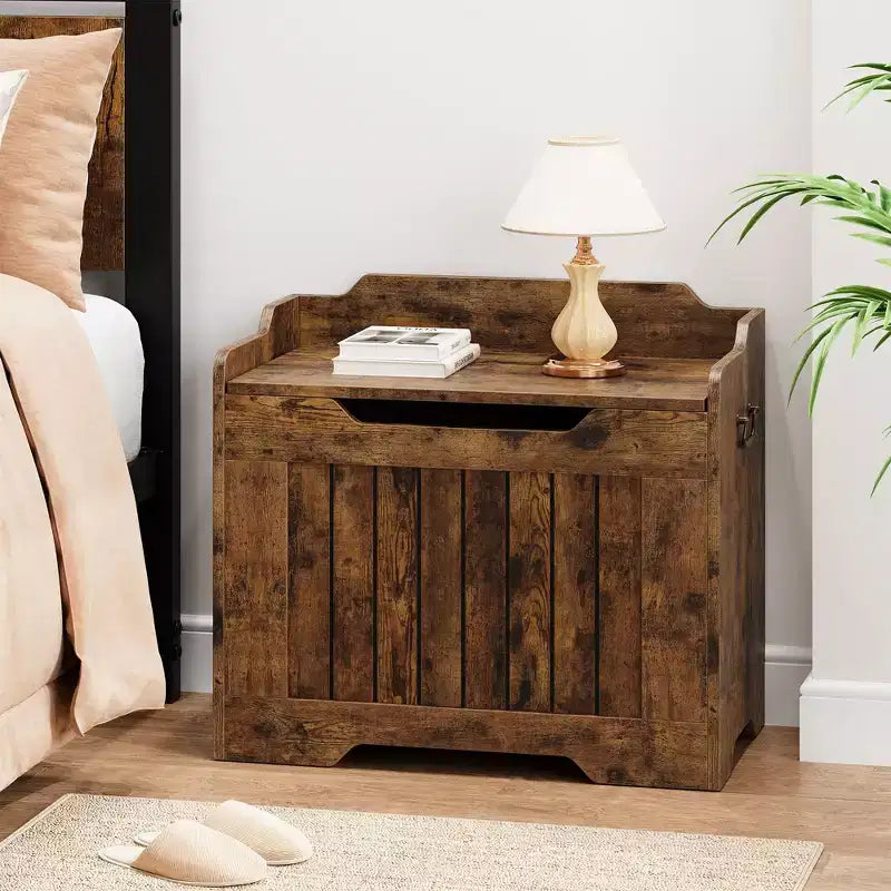Storage Chest Toy Chest for Boys, Girls, Kids Wooden Toy Box with Lids and Safety Hinge, Entryway Storage Bench Chest, Storage Trunk