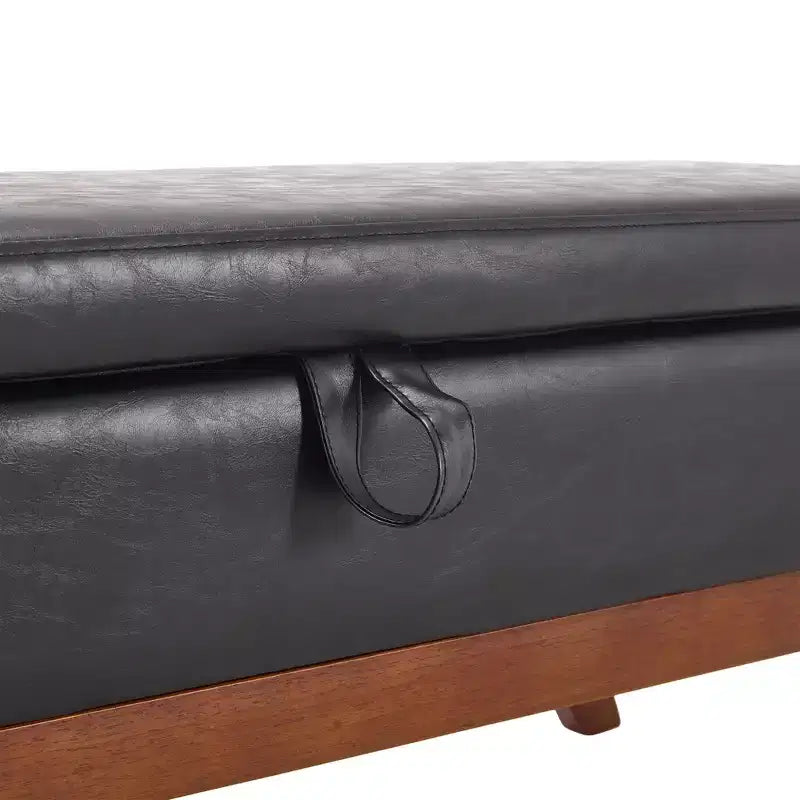 GDFStudio Ottilie Contemporary Upholstered Ottoman with Hidden Compartment