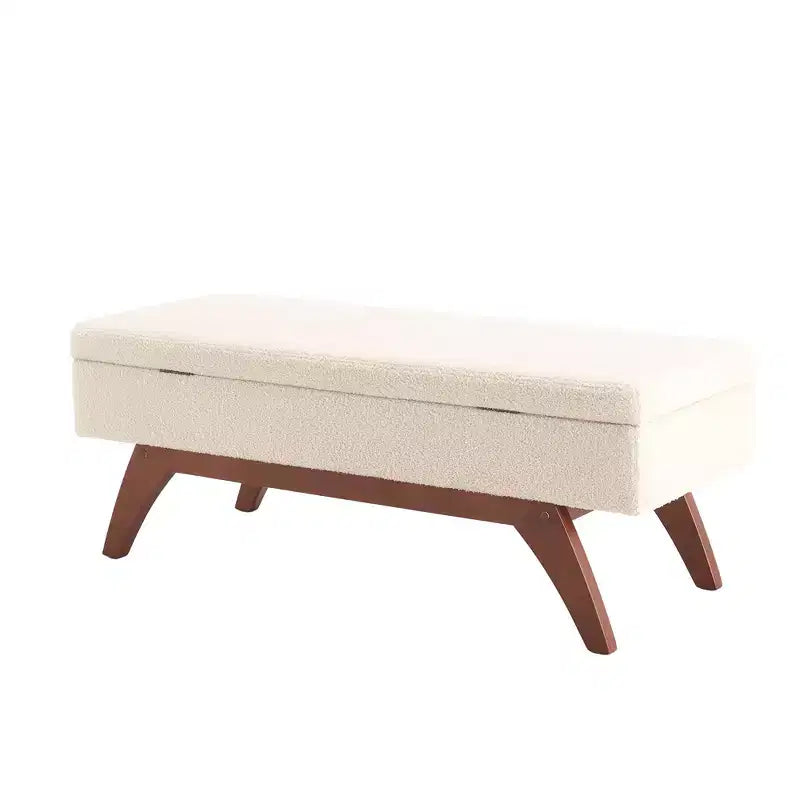 GDFStudio Ottilie Contemporary Upholstered Ottoman with Hidden Compartment