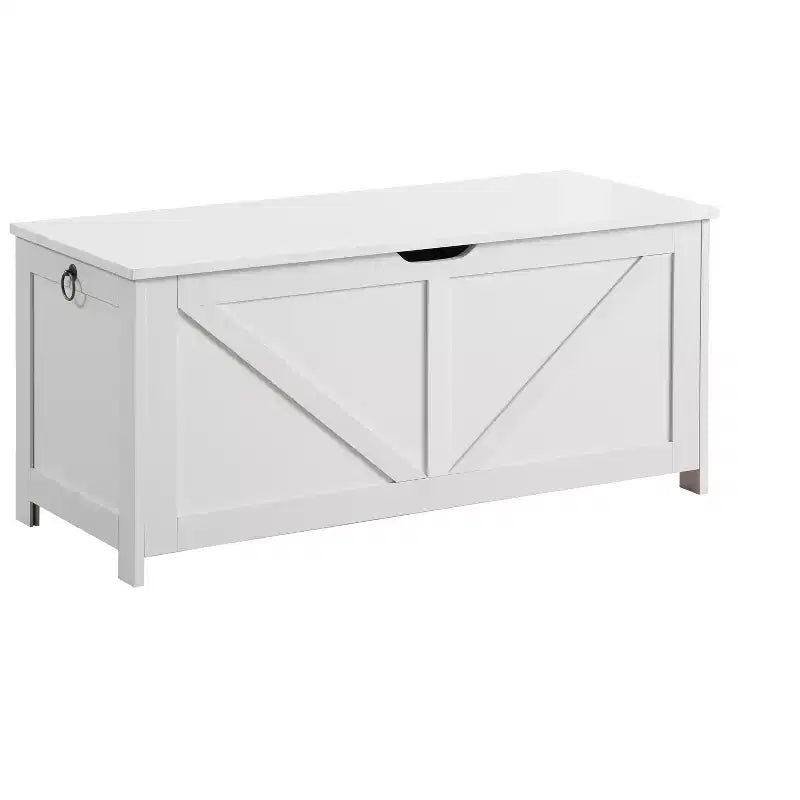 GDFStudio Fayette Vintage Farmhouse Storage Bench with U-Shaped Pull