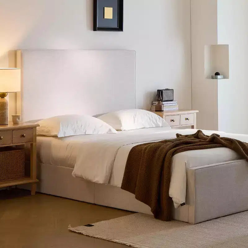 Christopher Knight Home Rhea Modern Upholstered Bed with Headboard