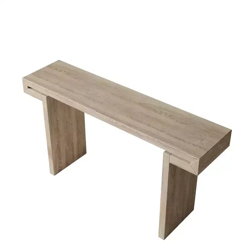 60'' Console Table Entryway Table Sofa Side Table Accent Table, Vintage Distressed, Farmhouse, Rustic - ModernLuxe