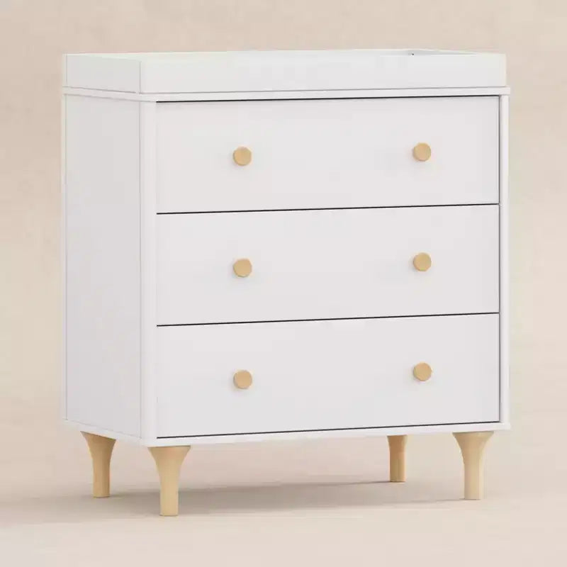 Babyletto Lolly 3-Drawer Changer Dresser with Removable Changing Tray