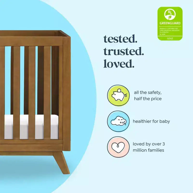 daVinci Otto 3-in-1 Convertible Mini Crib with 4 Mattress