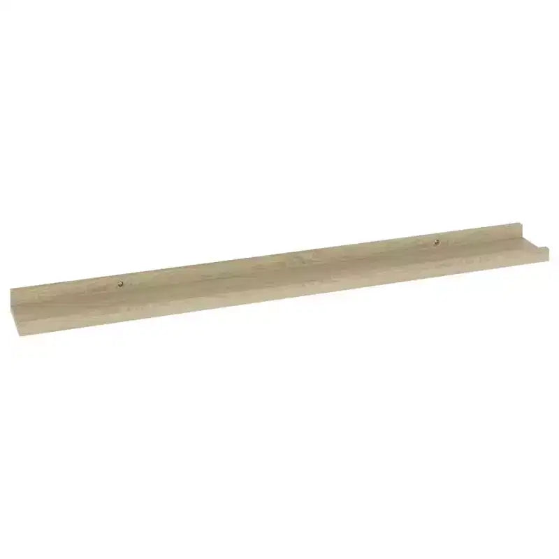 Wall Shelves 2 pcs Sonoma Oak 31.5x3.5x1.2
