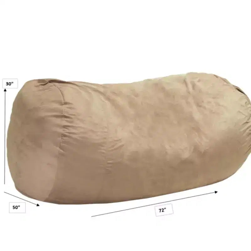 Okak Oversized Bean Bag Chair,8 Ft Floor Chair Comfy Bean Bag Chair with Removable Covers for Adults/Kids for Reading,Living Room,Bedroom