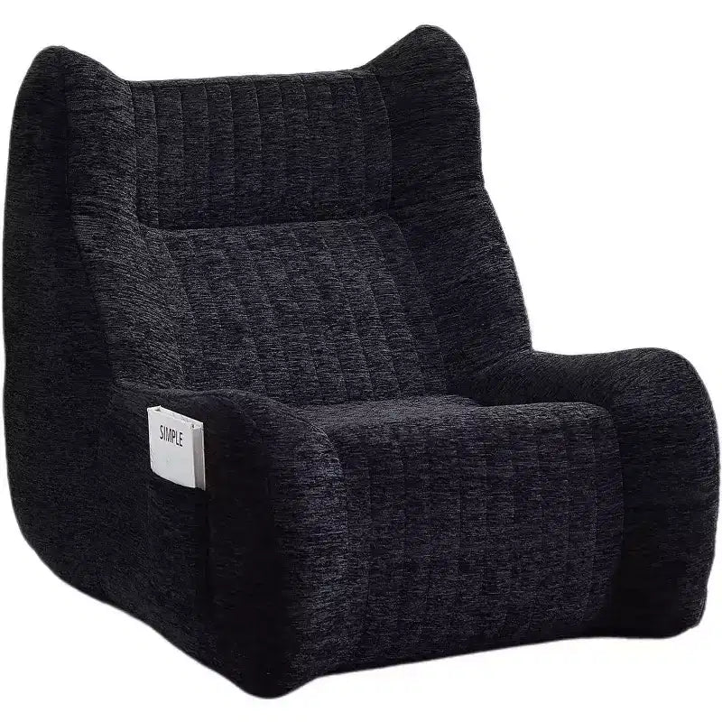 Homy Casa Bean Bag Chair for Adults with Armrests, Chenille Fabric & High-Resilience Foam