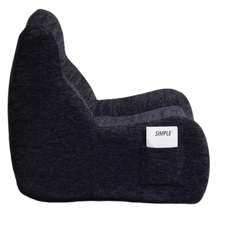 Homy Casa Bean Bag Chair for Adults with Armrests, Chenille Fabric & High-Resilience Foam