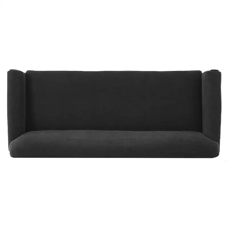 ModernLuxe Loveseat Sofa with Rolled Arms, Chenille Upholstered 2-Seater Sofa Couch with Deep Seating for Living Room/Small Spaces