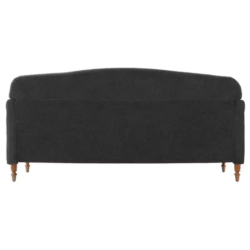 ModernLuxe Loveseat Sofa with Rolled Arms, Chenille Upholstered 2-Seater Sofa Couch with Deep Seating for Living Room/Small Spaces