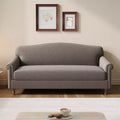ModernLuxe Loveseat Sofa with Rolled Arms, Chenille Upholstered 2-Seater Sofa Couch with Deep Seating for Living Room/Small Spaces
