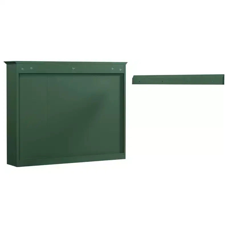 FAMYYT 35 in. W x 27.5 in. H Rectangular MDF Board Surface Mount Bathroom Medicine Cabinet with Mirror, Soft-Close Hinge