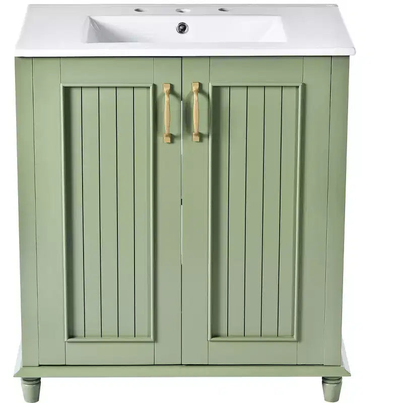 30 Bathroom Vanity with Sink, Bathroom Storage Cabinet with Drawers, Single Sink Bathroom Vanity