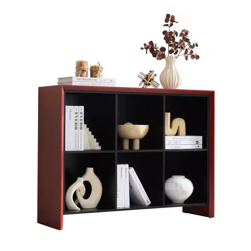 Kings Brand Furniture 6-Shelf Bookcase Contemporary Design