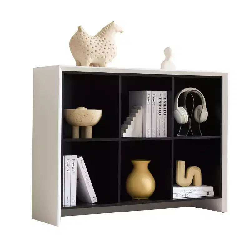 Kings Brand Furniture 6-Shelf Bookcase Contemporary Design