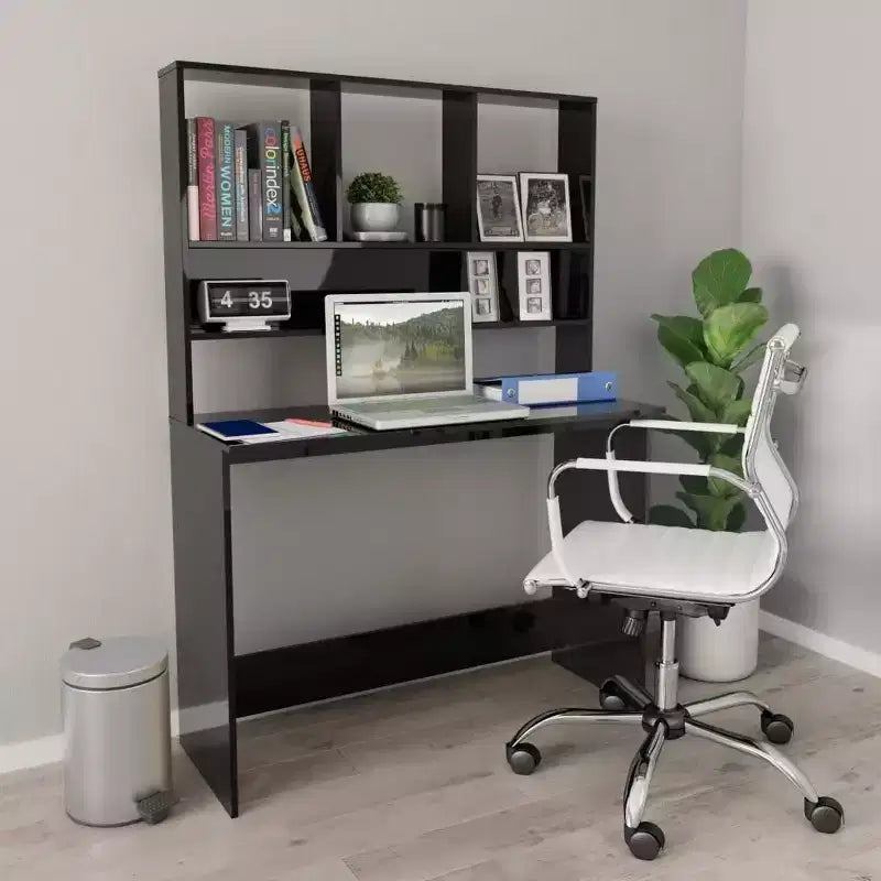 vidaXL Desk Computer Desk Workstation Table for Living Room Engineered Wood