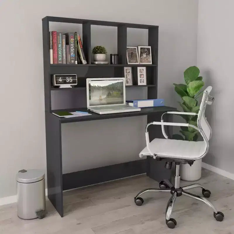 vidaXL Desk Computer Desk Workstation Table for Living Room Engineered Wood
