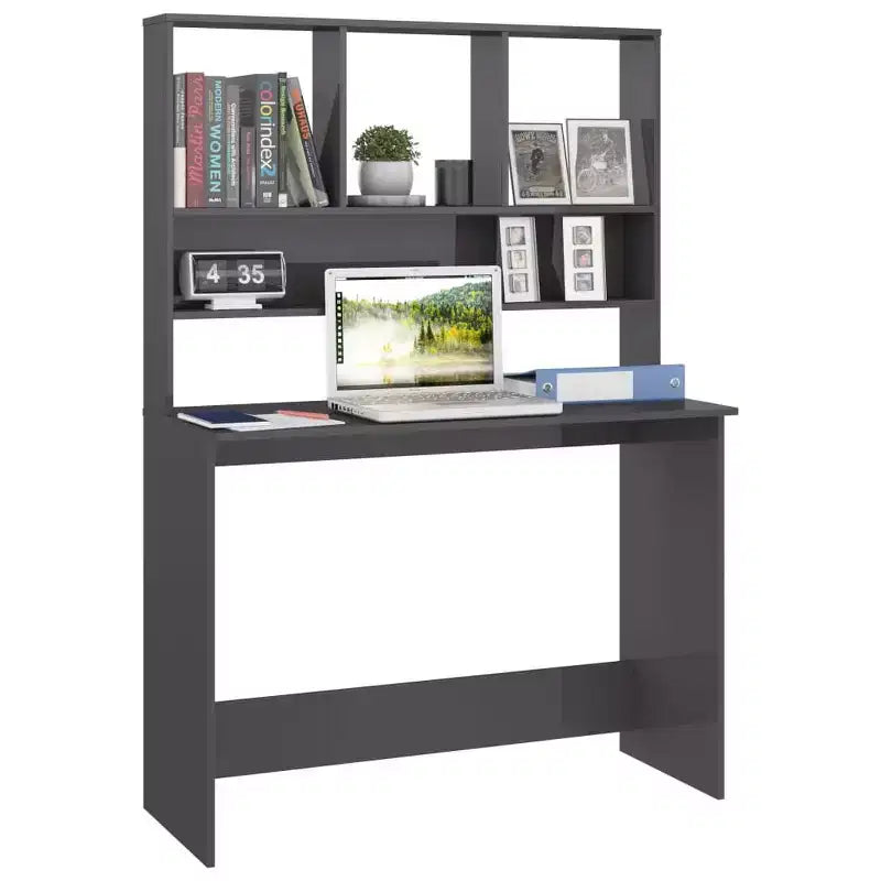 vidaXL Desk Computer Desk Workstation Table for Living Room Engineered Wood