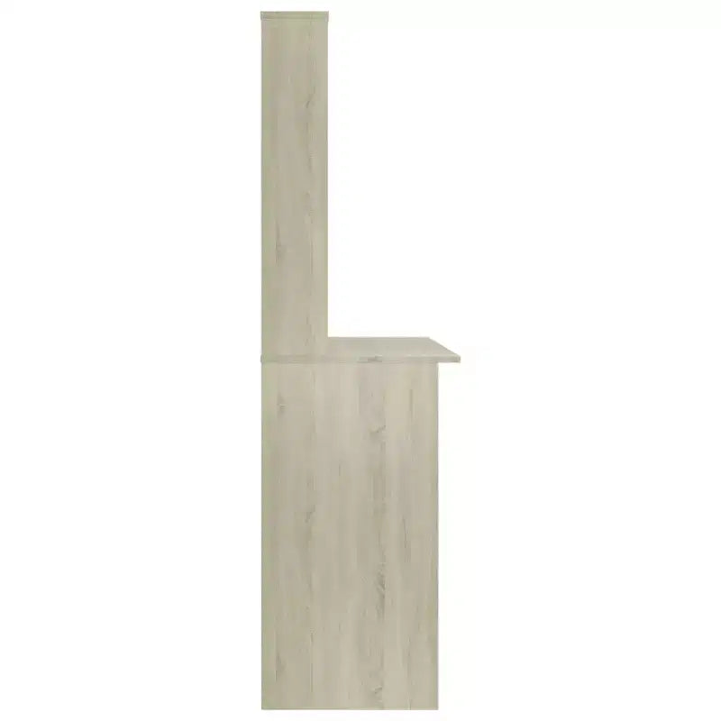 vidaXL Desk Computer Desk Workstation Table for Living Room Engineered Wood