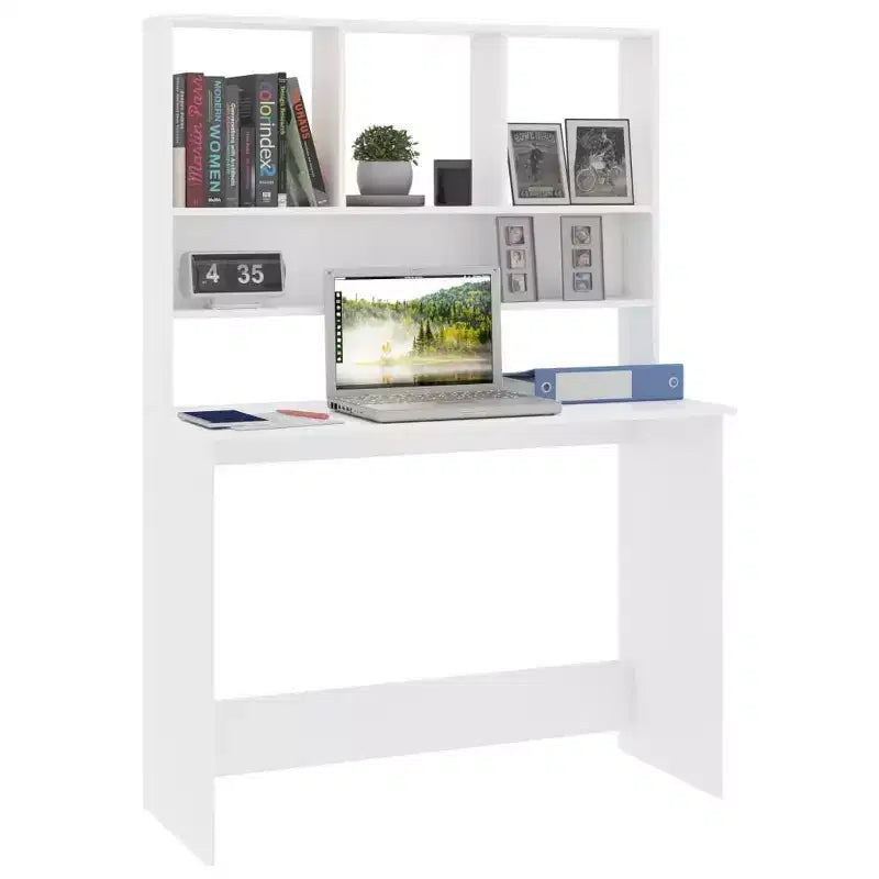 vidaXL Desk Computer Desk Workstation Table for Living Room Engineered Wood