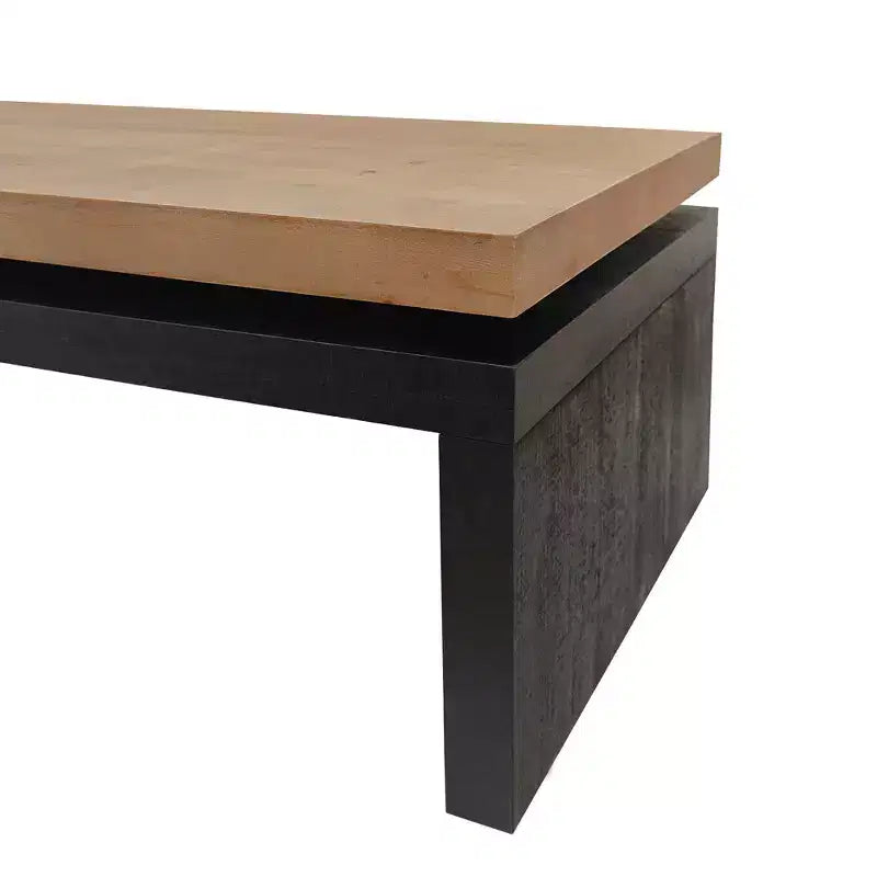 GDFStudio Miri Modern Wooden Coffee Table with Floating Top