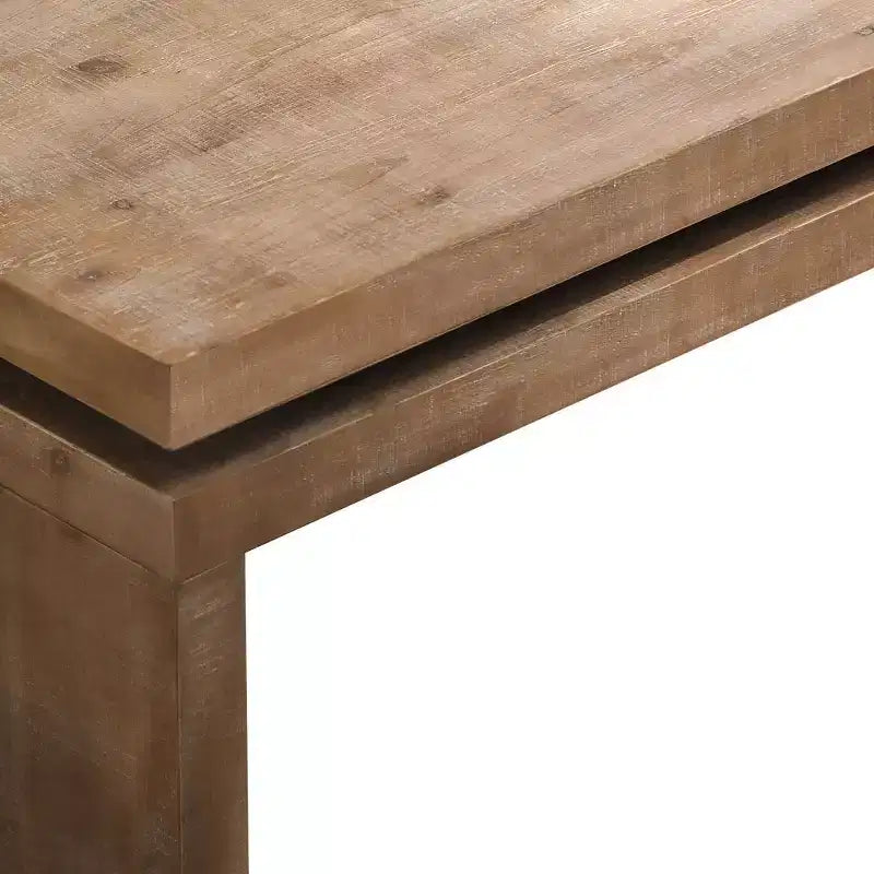 GDFStudio Miri Modern Wooden Coffee Table with Floating Top