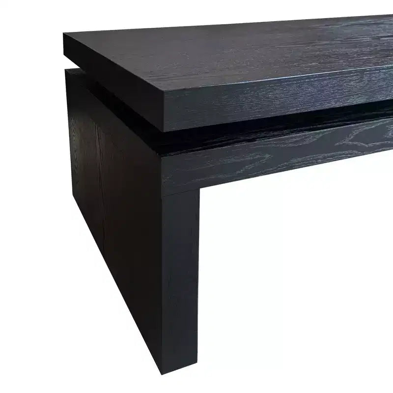 GDFStudio Miri Modern Wooden Coffee Table with Floating Top