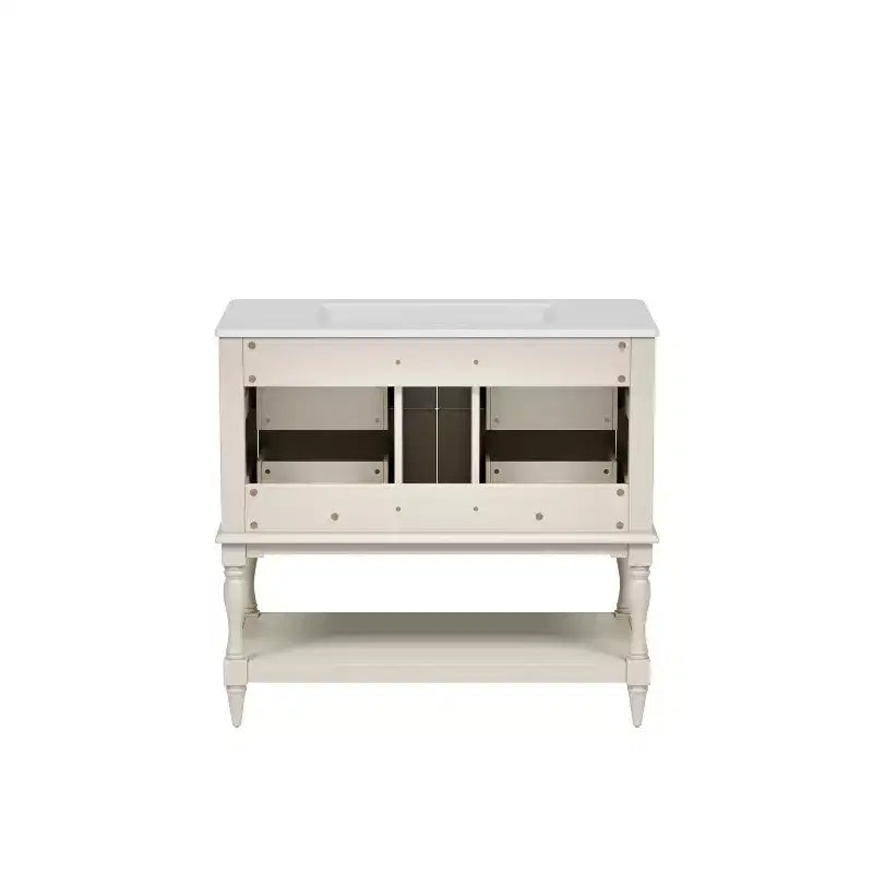 36 Bathroom Vanity with Sink, Bathroom Storage Cabinet with Drawers, Wood Single Sink Bathroom Vanity