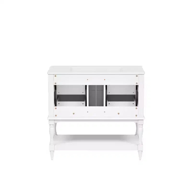 36 Bathroom Vanity with Sink, Bathroom Storage Cabinet with Drawers, Wood Single Sink Bathroom Vanity