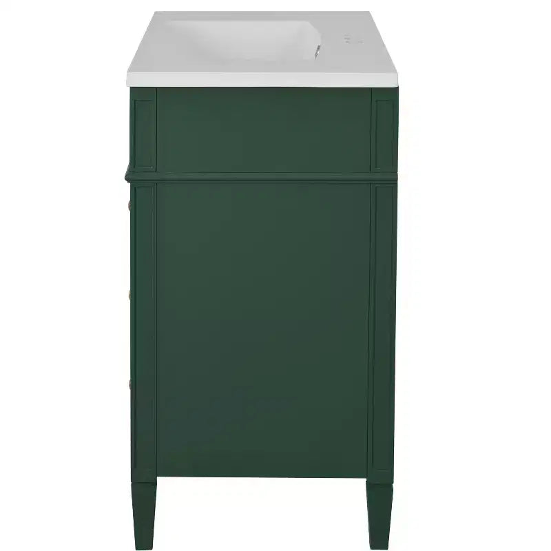 36Bathroom Vanity with Sink, Bathroom Storage Cabinet with Drawers, Single Sink Bathroom Vanity