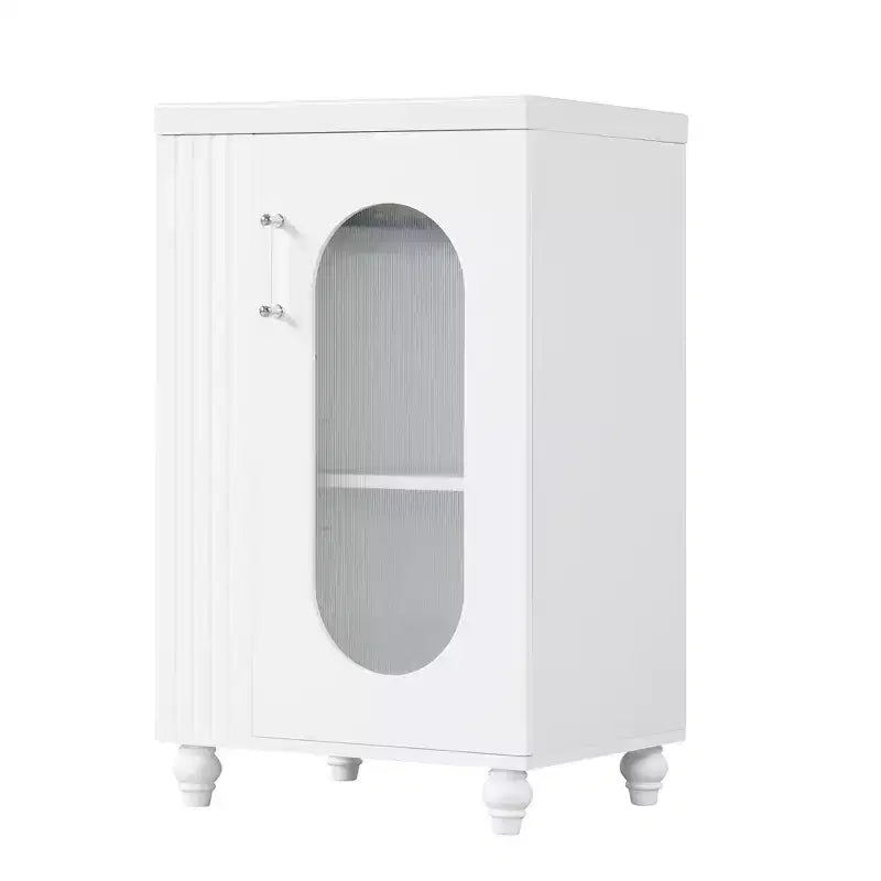 20 Small Bathroom Vanity Sink Combo with Storage , Bathroom Floor Cabinet with Adjustable Shelf