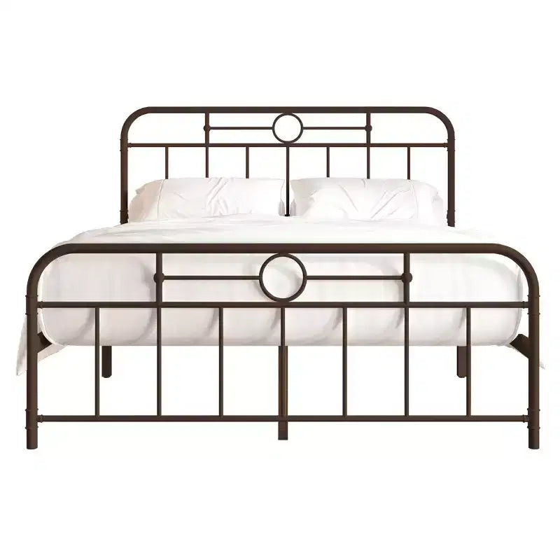 ChaletPosh King Size Metal Platform Bed
