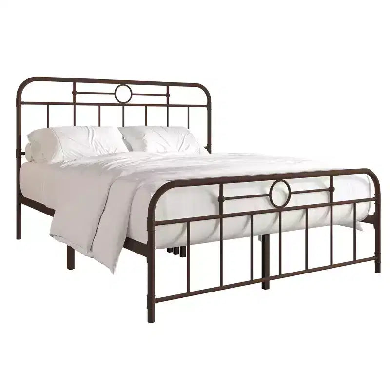 ChaletPosh King Size Metal Platform Bed