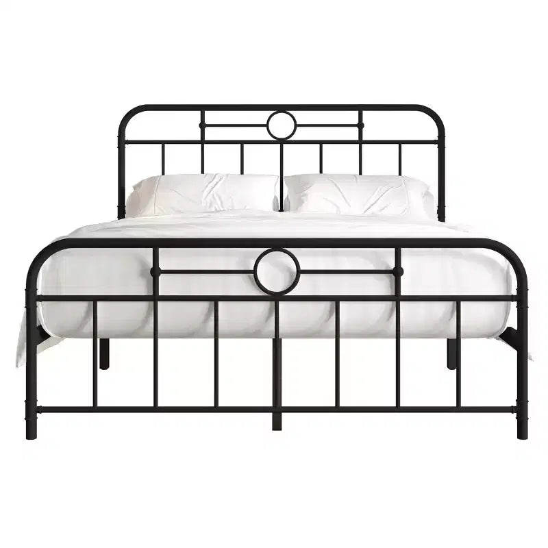 ChaletPosh King Size Metal Platform Bed