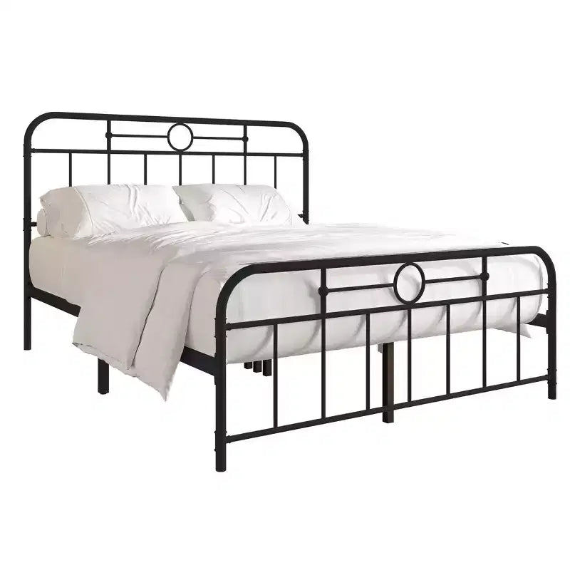 ChaletPosh King Size Metal Platform Bed
